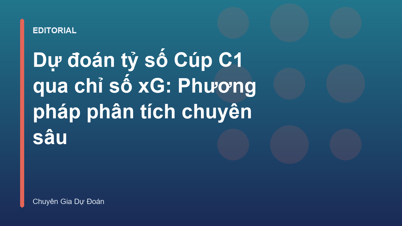 Phân tích chỉ số xG trong bóng đá